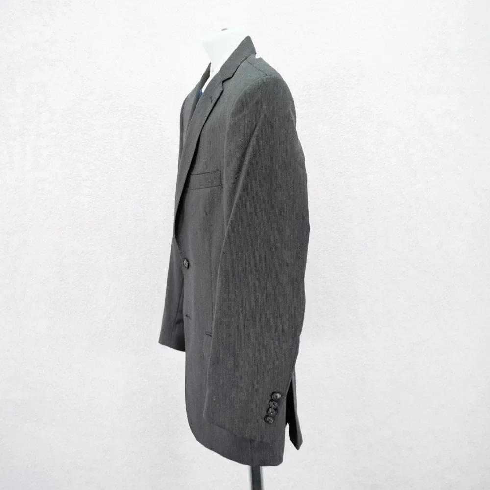 Joseph Jos A Bank Wool Gray Check Blazer 36S‎ Tagged 38R Probaly A Slim Fit 38R
